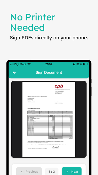 Signature Maker to My Name - Image screenshot of android app