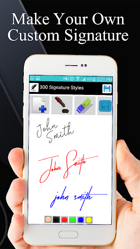 Signature Maker - Digital, Fast & Easy - عکس برنامه موبایلی اندروید