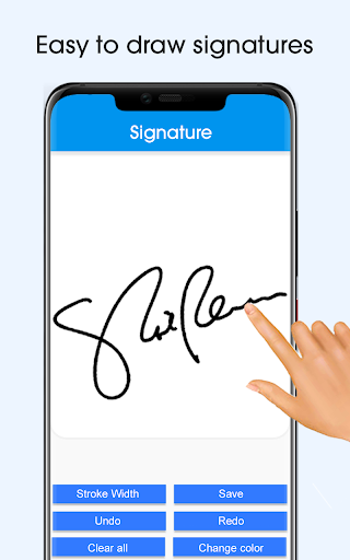 Signature maker to my name app - Image screenshot of android app