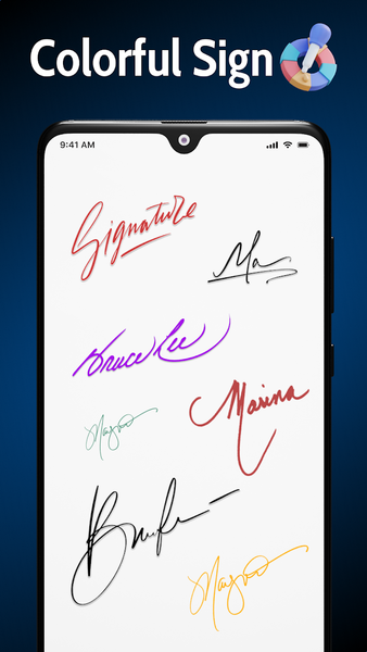 Signature Maker: Sign Creator - عکس برنامه موبایلی اندروید