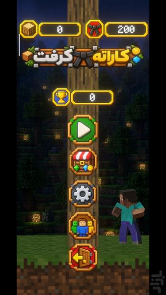 کاراته کرفت - Gameplay image of android game