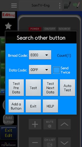 MyRemocon (IR Remote Control) - Image screenshot of android app