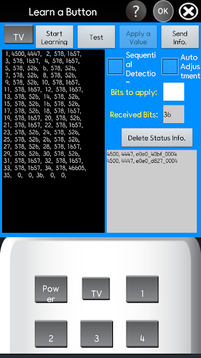 MyRemocon (IR Remote Control) - Image screenshot of android app