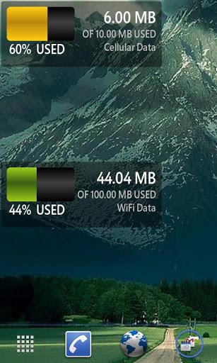 Data Usage - عکس برنامه موبایلی اندروید