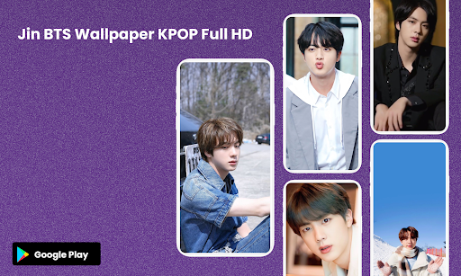 Jin BTS Wallpaper KPOP Full HD - عکس برنامه موبایلی اندروید