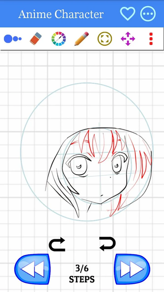 How to Draw Anime - Image screenshot of android app