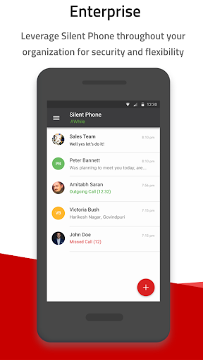 Silent Phone - Secure Calling - عکس برنامه موبایلی اندروید