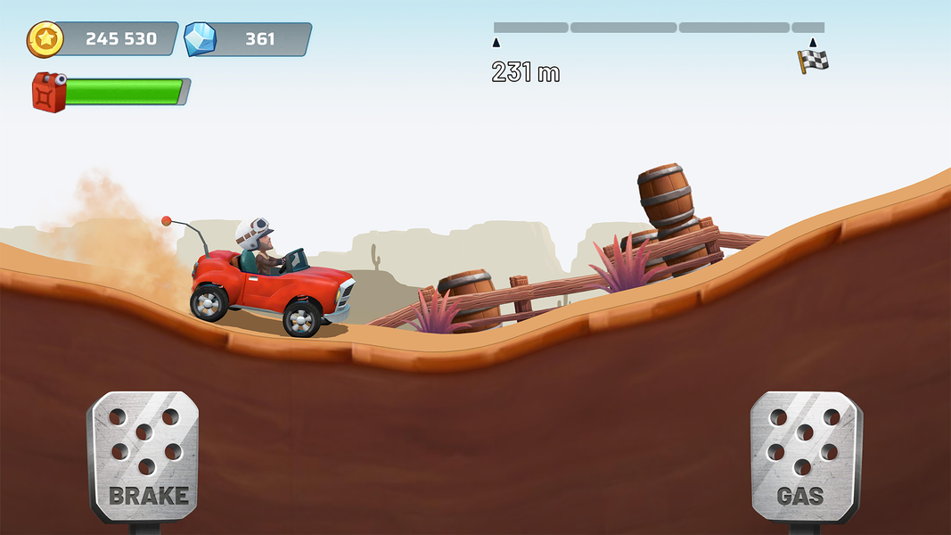 Mountain Climb : Jump - Gameplay image of android game