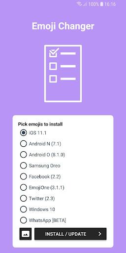 Emoji Changer – Change your emoji - Image screenshot of android app
