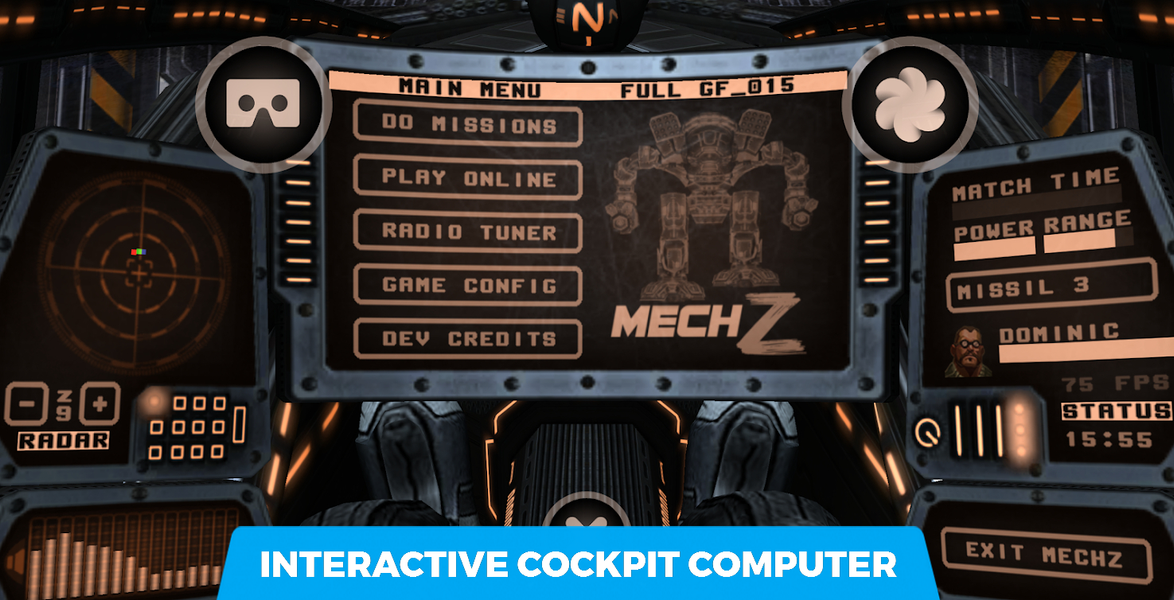 MechZ VR Demo - Robot mech war - عکس بازی موبایلی اندروید