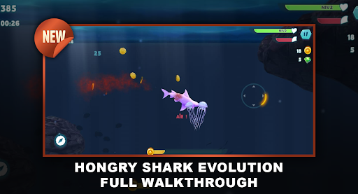 Tips For Hungry Shark Evolution - عکس بازی موبایلی اندروید
