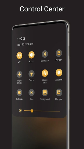 Pure Gold Lock Screen - Image screenshot of android app