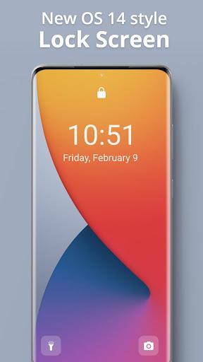 Lock Screen iOS 18 Style - عکس برنامه موبایلی اندروید