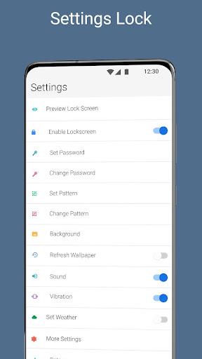 Simple OS Lock Screen - عکس برنامه موبایلی اندروید