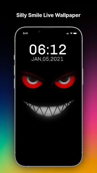 Silly Smile Live Wallpaper 4K - Image screenshot of android app