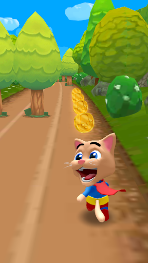 Cat Hero Run - Cat Runner Game - Image screenshot of android app