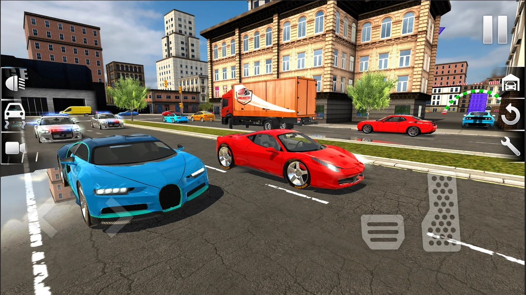 Supercar Driving Simulator - Gameplay image of android game