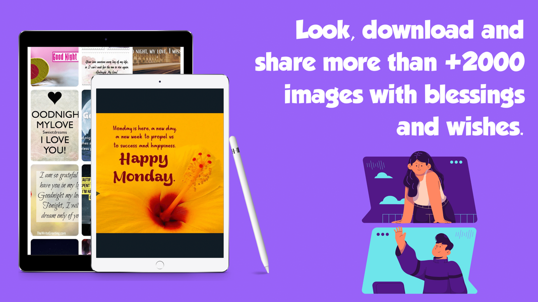 Blessings and Wishes Images - Image screenshot of android app
