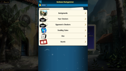 Hardwood Backgammon Board Game - عکس بازی موبایلی اندروید
