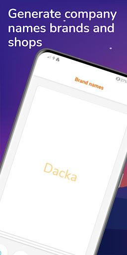 Business Name Generator - Image screenshot of android app