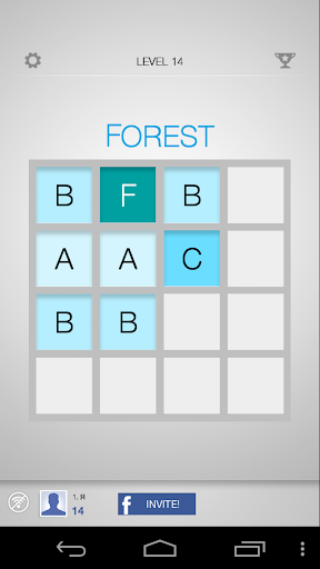 Words 2048 - Gameplay image of android game