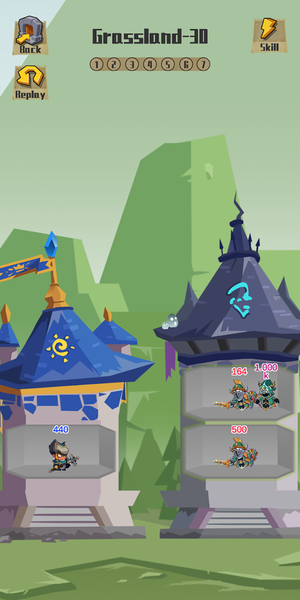 Hero War - Gameplay image of android game