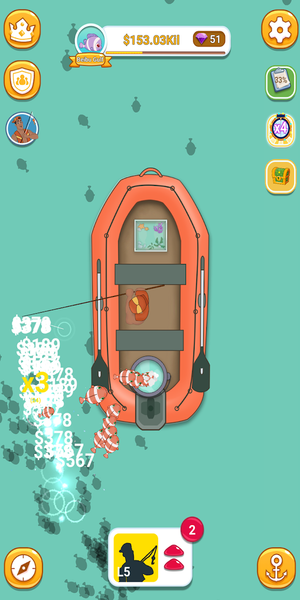 Idle Fishing Tycoon - Image screenshot of android app