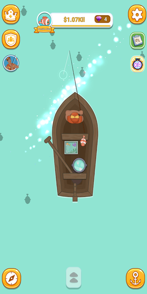 Idle Fishing Tycoon - Image screenshot of android app