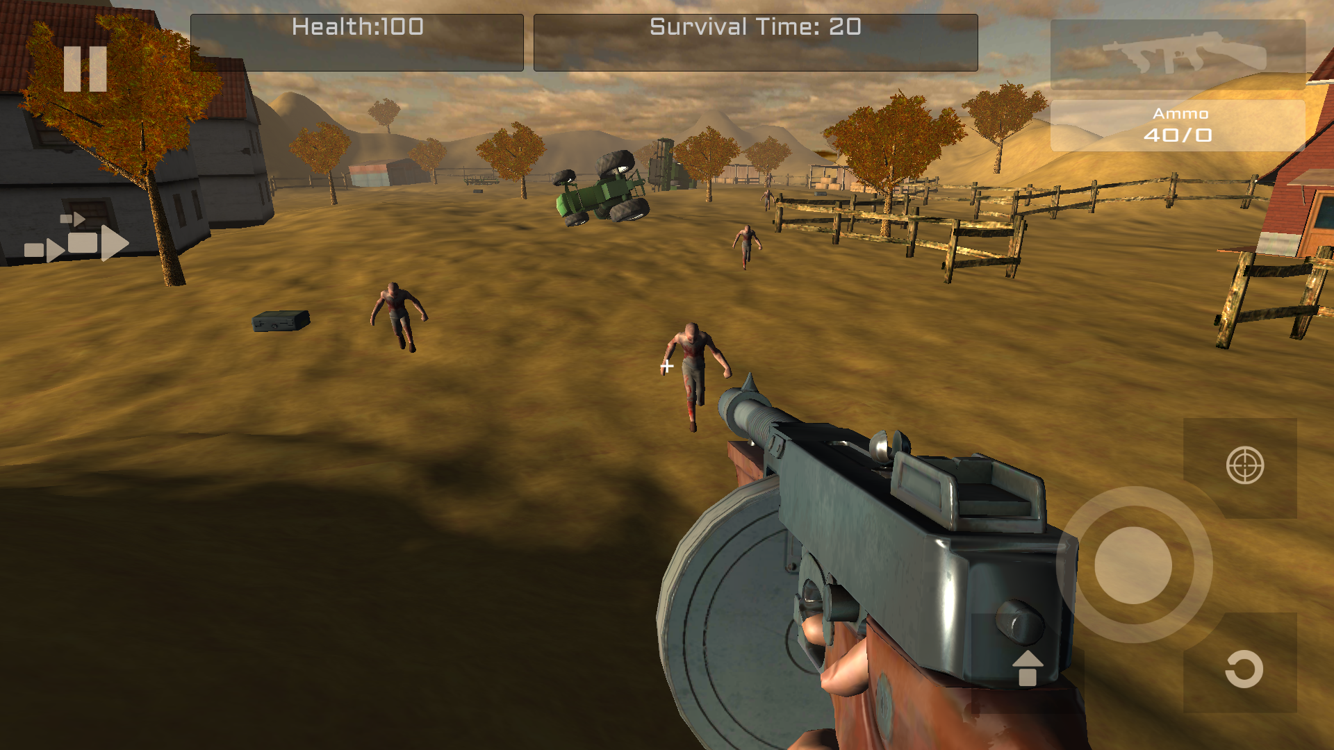 Farm Zombies HD Game for Android