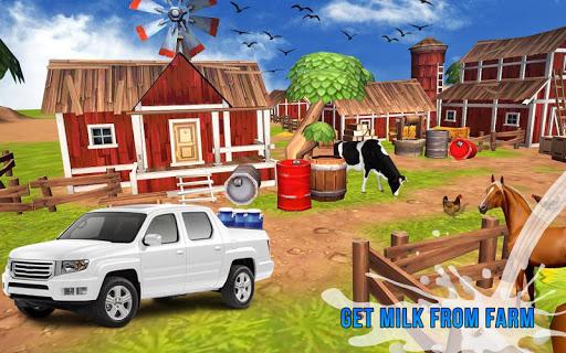 Milk Van Delivery Simulator - عکس بازی موبایلی اندروید