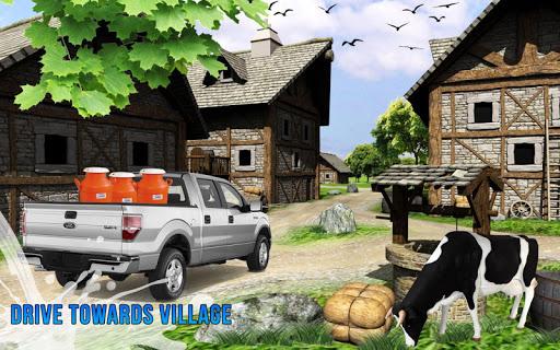 Milk Van Delivery Simulator - Gameplay image of android game
