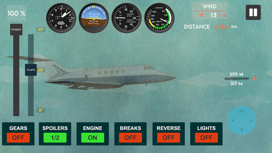 ۲.۵D Flight Simulator - عکس بازی موبایلی اندروید