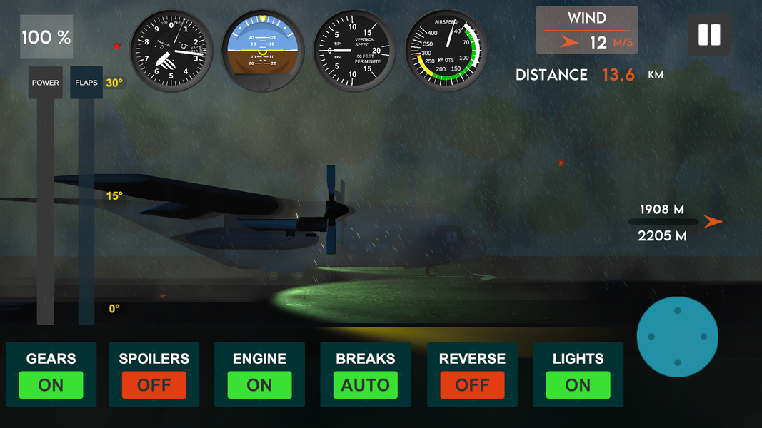 ۲.۵D Flight Simulator - عکس بازی موبایلی اندروید