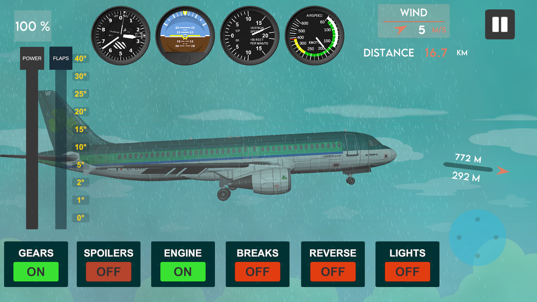 ۲.۵D Flight Simulator - عکس بازی موبایلی اندروید