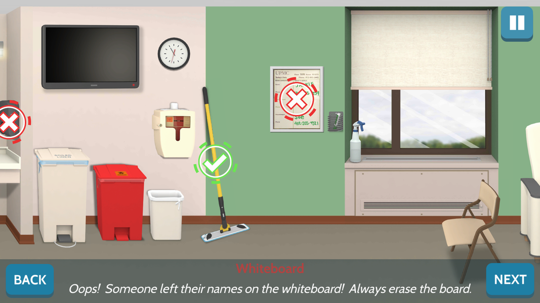EVS Coach: Patient Protector - Gameplay image of android game