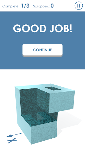 Cube Cut - Image screenshot of android app