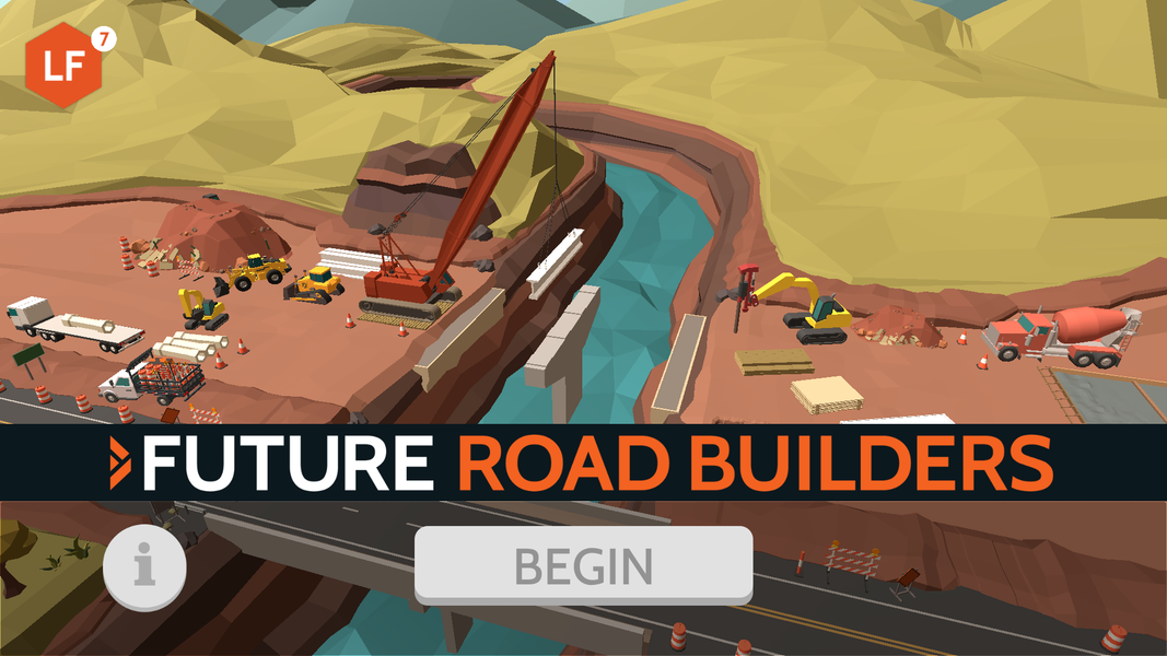 Future Road Builders - Gameplay image of android game