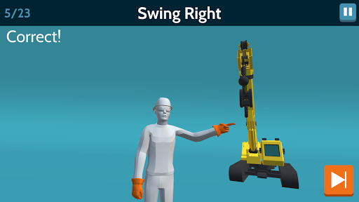 Construction Crane Signals - Gameplay image of android game