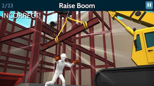 Construction Crane Signals - Gameplay image of android game