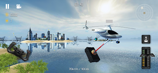 Helicopter Simulator - Gameplay image of android game