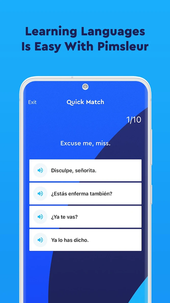 Pimsleur | Language Learning - Image screenshot of android app