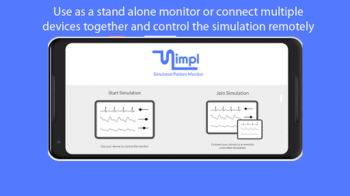 Simpl - Simulated Patient Monitor - عکس برنامه موبایلی اندروید