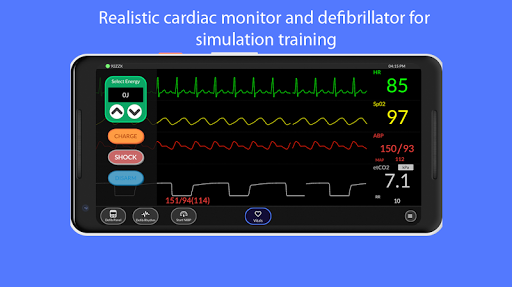 Simpl - Simulated Patient Monitor - عکس برنامه موبایلی اندروید