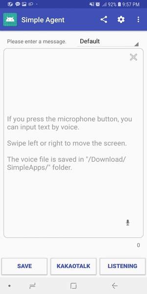 Simple Agent - Image screenshot of android app