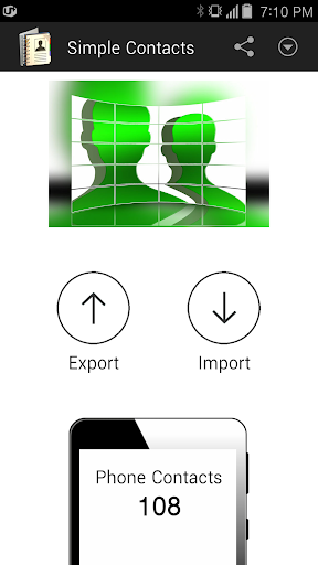 Contacts Backup and Restore - Image screenshot of android app