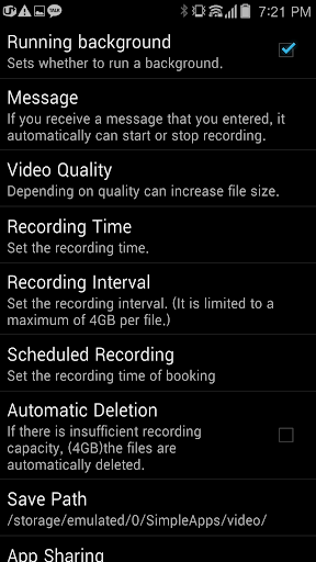 Simple BlackBox - Background - Image screenshot of android app