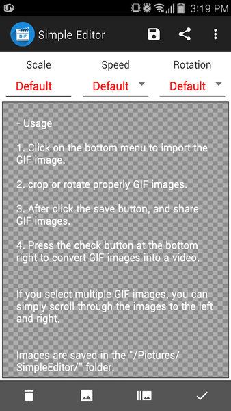 GIF Editor - Crop And Resize - Image screenshot of android app