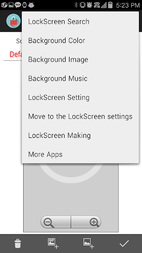 GIF LockScreen Setting - عکس برنامه موبایلی اندروید