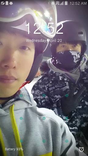 GIF LockScreen Setting - Image screenshot of android app