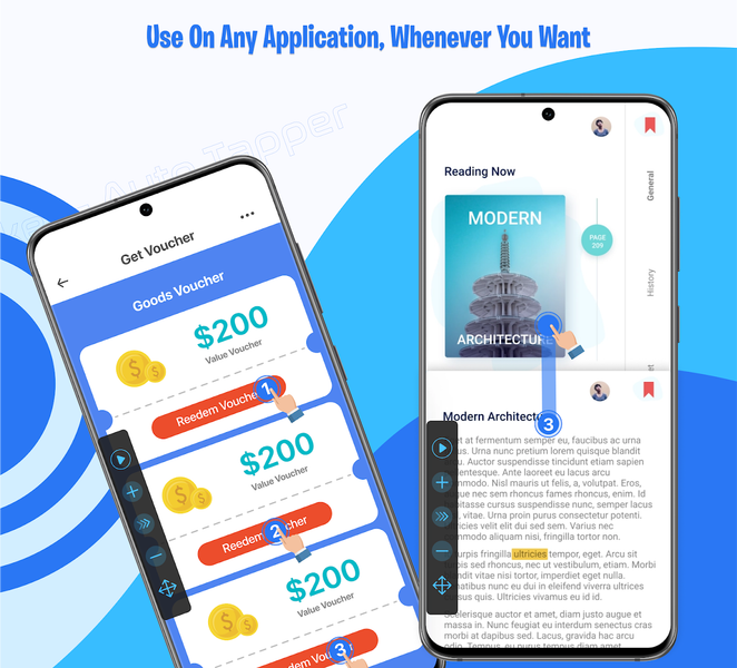 Auto Clicker - Auto Tapper App - عکس برنامه موبایلی اندروید